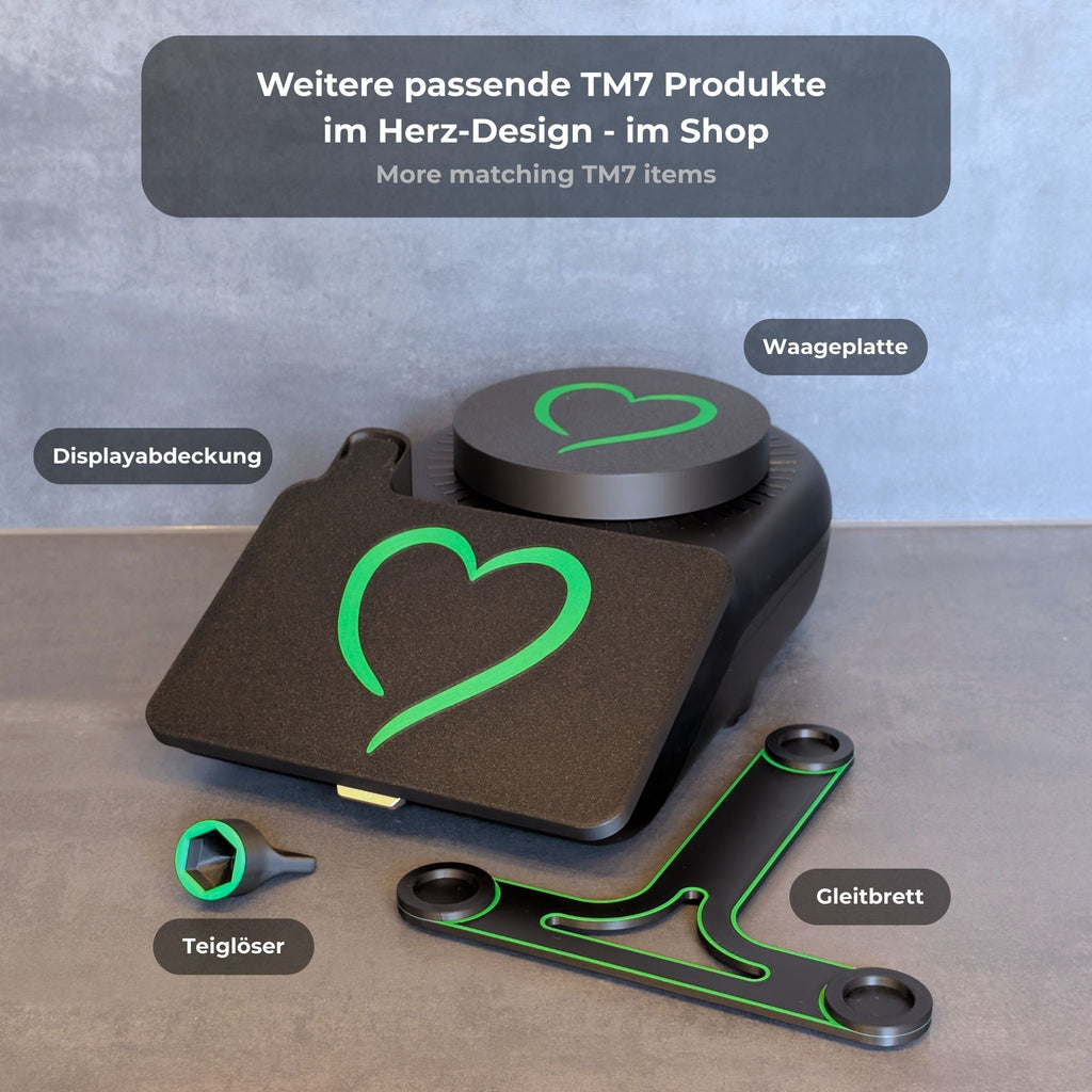 Displayschutz für Thermomix TM7 – Herz Design