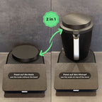 2-in-1 Waageplatte Thermomix TM7 – Carbon Optik