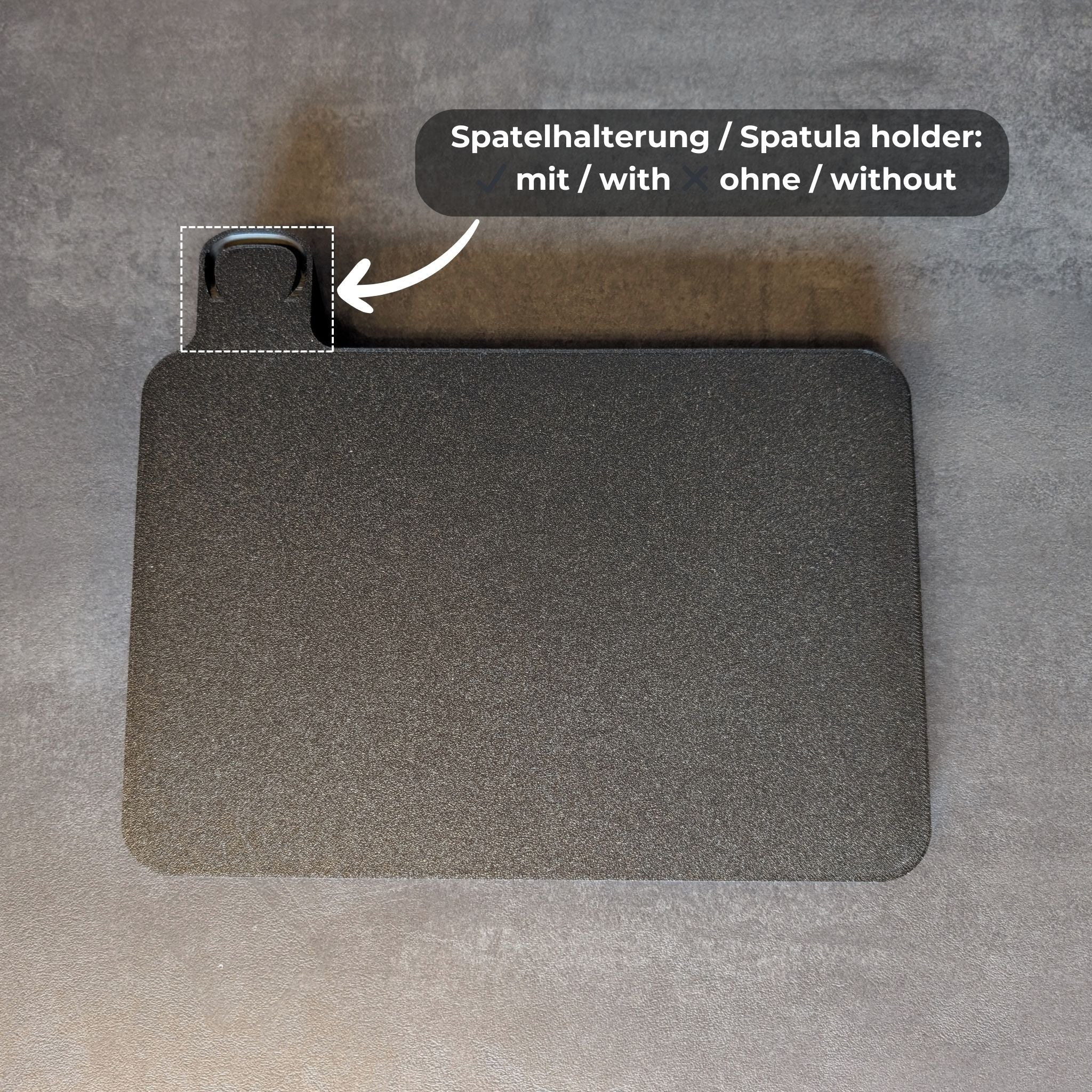 Displayschutz für Thermomix TM7 - Schwarz minimalistisch