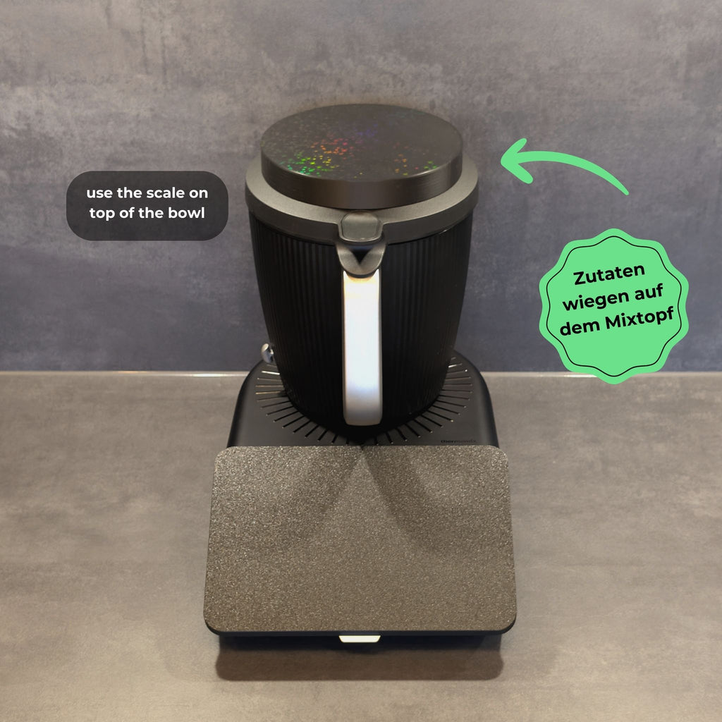 2-in-1 Waageplatte Thermomix TM7 – funkelnde Sterne Effekt Oberfläche