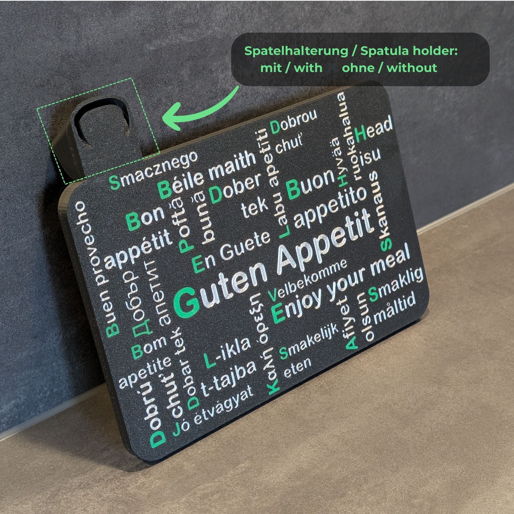 Displayschutz für Thermomix TM7 - „Guten Appetit“ in vielen Sprachen