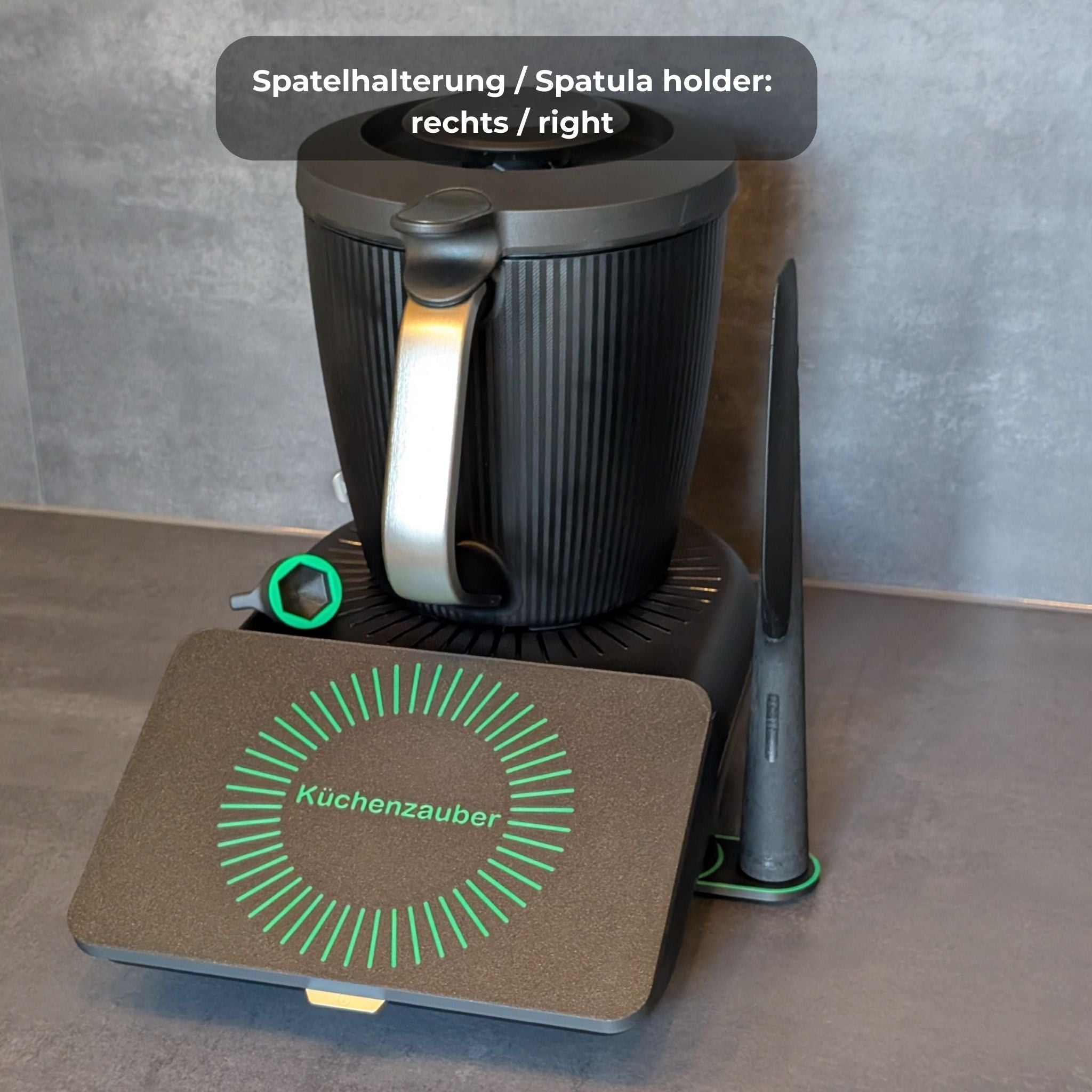 Gleitbrett für Thermomix TM7 – mit Teflongleitern