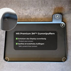 Displayschutz TM7 Hexenkessel Innenseite mit Gummipuffern für sicheren Halt und Schutz