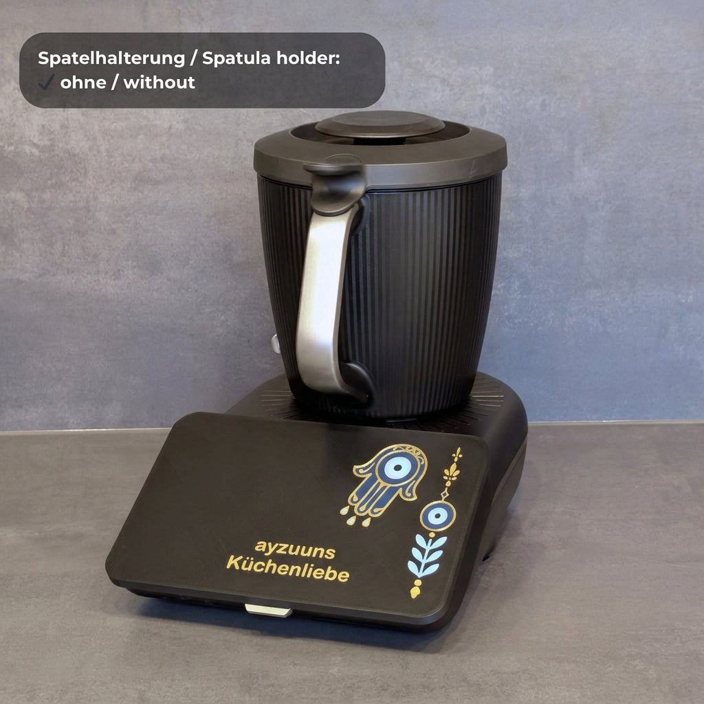 Displayschutz für Thermomix TM7 - Nazar Boncuk & Fatimas Hand mit Wunschtext